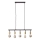 Brilliant - Kroonluchter met kabel 5xE27/28W/230V zwart/messing