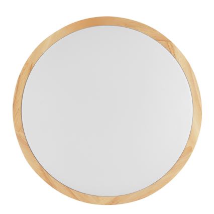 Brilliant - MOREEN LED plafondlamp voor de badkamer, 18W/230V, 2700/4000/6500K, Ø 34 cm, IP44, rubberhout