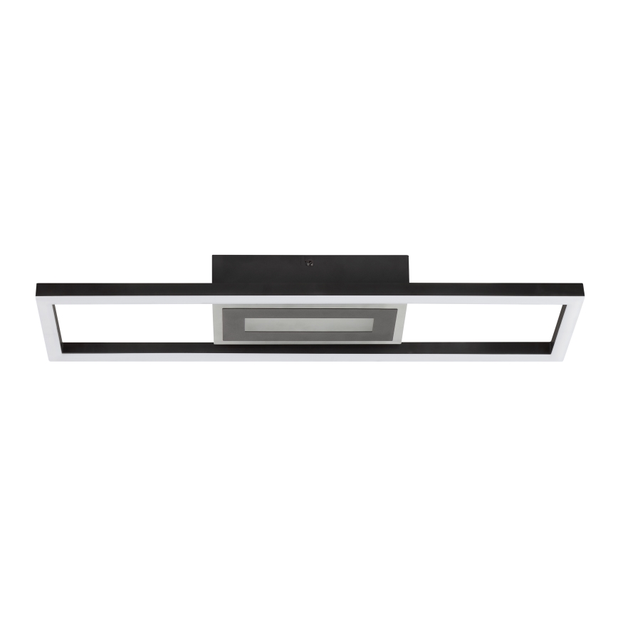 Brilliant - LED RGBW dimbare plafondlamp BESSON LED/20W/230V 3000-6500K zwart + afstandsbediening