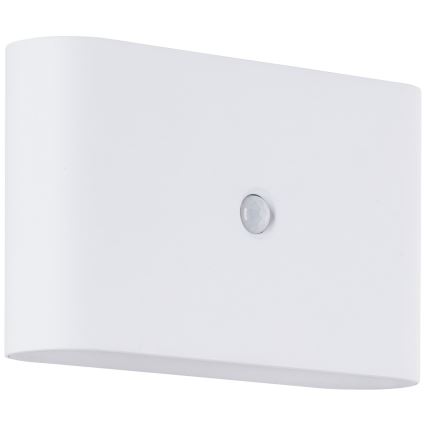 Brilliant - LED Buiten oplaadbaar wandlamp met sensor XINO LED/3W/5V 3600 mAh IP44 wit
