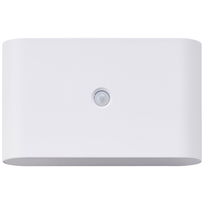 Brilliant - LED Buiten oplaadbaar wandlamp met sensor XINO LED/3W/5V 3600 mAh IP44 wit