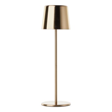 Brilliant - LED Dimbaar aanraken buitenshuis lamp XAANA LED/4W/5V 3000/4000/6500K 2600 mAh IP44 goud