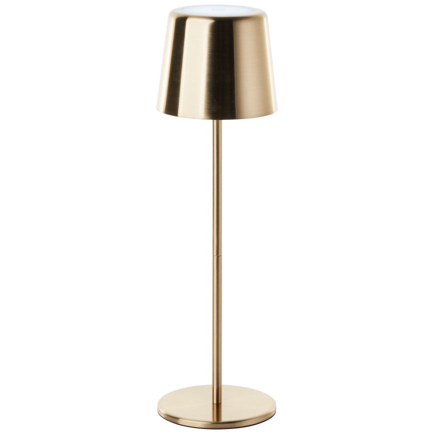 Brilliant - LED Dimbaar aanraken buitenshuis lamp XAANA LED/4W/5V 3000/4000/6500K IP44 goud