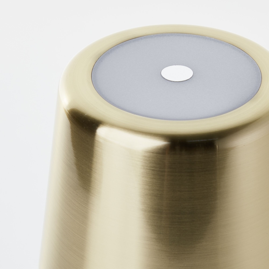 Brilliant - LED Dimbaar aanraken buitenshuis lamp XAANA LED/4W/5V 3000/4000/6500K IP44 goud