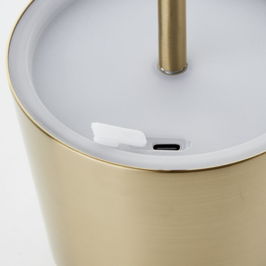 Brilliant - LED Dimbaar aanraken buitenshuis lamp XAANA LED/4W/5V 3000/4000/6500K IP44 goud