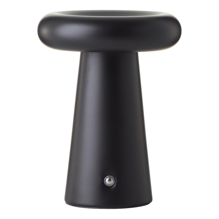 Brilliant - LED Dimbaar aanraken buitenshuis tafellamp MUFFIN LED/3W/5V USB IP44 zwart