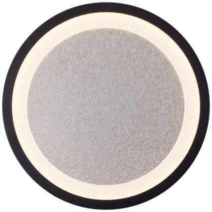 Brilliant - Dimbare LED Plafondlamp MOSAKO LED/20W/230V 2700K diameter 29,5 cm zwart