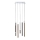 Brilliant - LED-dimbare hanglamp aan kabel CEMBALO LED/32W/230V mat chroom/zwart/bruin