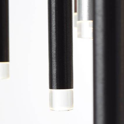 Brilliant - dimbare LED-hanglamp aan kabel CEMBALO LED/70W/230V mat chroom/zwart/bruin