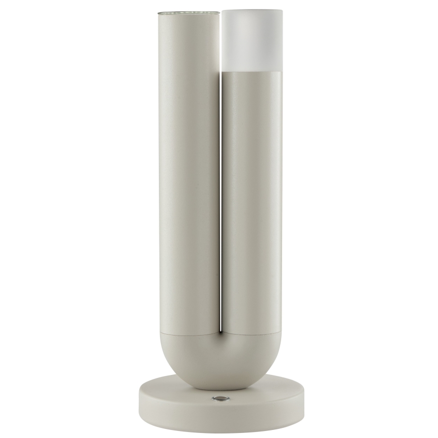 Brilliant - LED Oplaadbare dimbare buitentafellamp met aanraakbediening SAYU LED/2,5W/5V 2700K 2600 mAh IP44 grijs