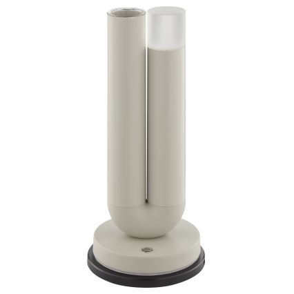 Brilliant - LED Oplaadbare dimbare buitentafellamp met aanraakbediening SAYU LED/2,5W/5V 2700K 2600 mAh IP44 grijs