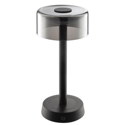 Brilliant - RAZOR LED dimbare oplaadbare buitentafellamp met aanraakbediening LED/2,5W/5V 2700K 2600 mAh IP44 zwart