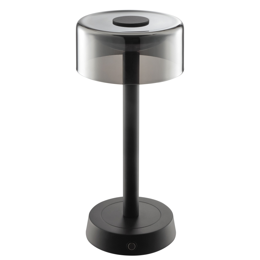 Brilliant - RAZOR LED dimbare oplaadbare buitentafellamp met aanraakbediening LED/2,5W/5V 2700K 2600 mAh IP44 zwart