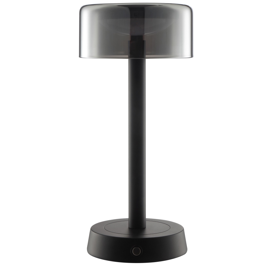 Brilliant - RAZOR LED dimbare oplaadbare buitentafellamp met aanraakbediening LED/2,5W/5V 2700K 2600 mAh IP44 zwart