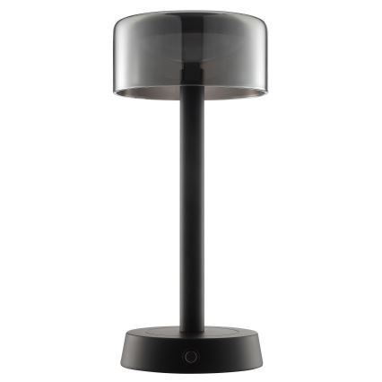 Brilliant - RAZOR LED dimbare oplaadbare buitentafellamp met aanraakbediening LED/2,5W/5V 2700K 2600 mAh IP44 zwart