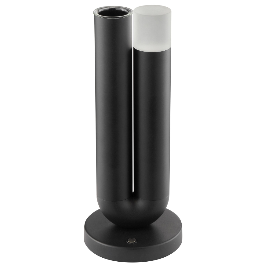 Brilliant - LED Dimbare oplaadbare tafellamp voor buiten met aanraakbediening SAYU LED/2,5W/5V 2700K 2600 mAh IP44 zwart