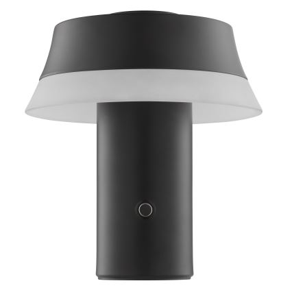 Brilliant - Dimbare oplaadbare tafellamp met aanraakbediening KINICH LED/2,5W/5V 2700K 2600 mAh zwart