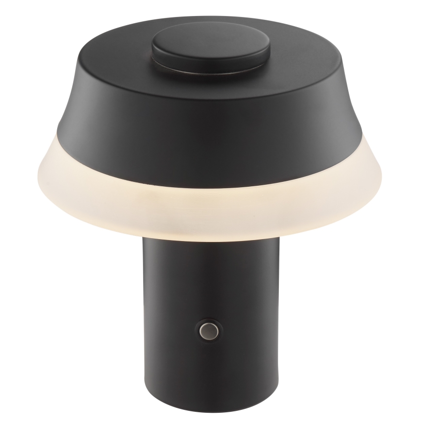 Brilliant - Dimbare oplaadbare tafellamp met aanraakbediening KINICH LED/2,5W/5V 2700K 2600 mAh zwart