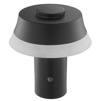 Brilliant - Dimbare oplaadbare tafellamp met aanraakbediening KINICH LED/2,5W/5V 2700K 2600 mAh zwart
