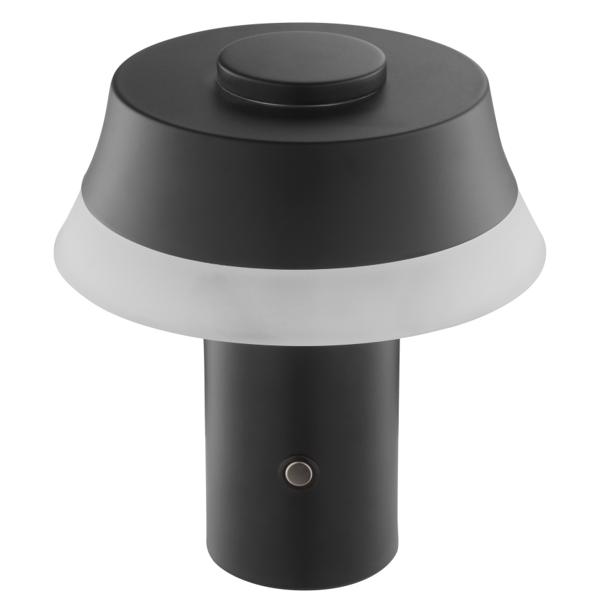 Brilliant - Dimbare oplaadbare tafellamp met aanraakbediening KINICH LED/2,5W/5V 2700K 2600 mAh zwart