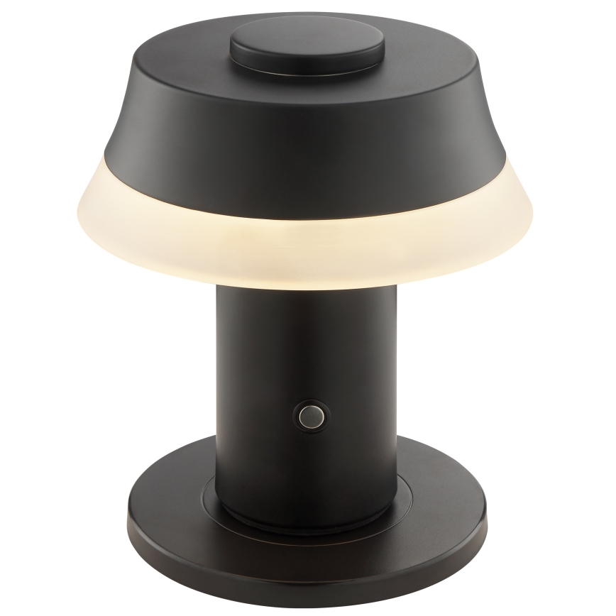 Brilliant - Dimbare oplaadbare tafellamp met aanraakbediening KINICH LED/2,5W/5V 2700K 2600 mAh zwart