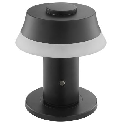 Brilliant - Dimbare oplaadbare tafellamp met aanraakbediening KINICH LED/2,5W/5V 2700K 2600 mAh zwart