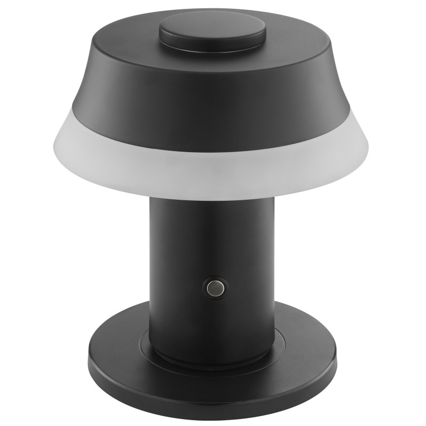 Brilliant - Dimbare oplaadbare tafellamp met aanraakbediening KINICH LED/2,5W/5V 2700K 2600 mAh zwart