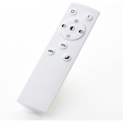 Brilliant - LED Dimbare Plafondlamp AYDIN LED/30W/230V 3000-6500K Zwart + Afstandsbediening