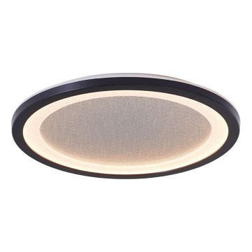 Brilliant - LED dimbare plafondlamp MOSAKO LED/20W/230V 2700K Ø 29,5 cm zwart
