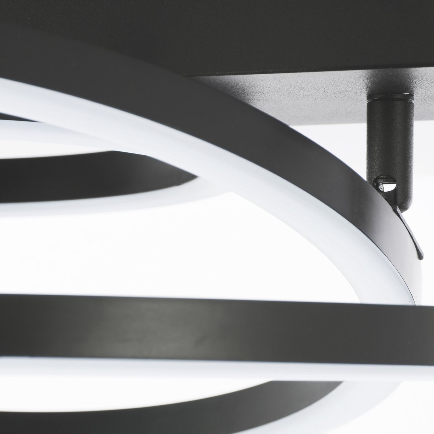 Brilliant - LED Dimbare plafondlamp PEDLEY LED/36W/230V zwart