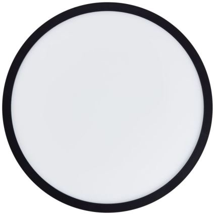 Brilliant - dimbare LED-plafondlamp SORELL LED/24W/230V 3000-6500K Ø 42 cm zwart + afstandsbediening