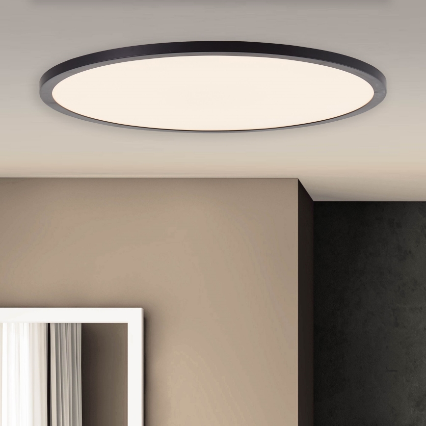 Brilliant - dimbare LED-plafondlamp TUCO LED/33W/230V 3000-6500K Ø 50 cm zwart + afstandsbediening