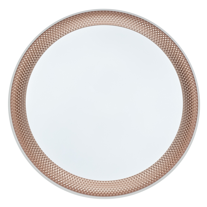 Brilliant - LED-dimbare plafondlamp WALDO LED/24W/230V 3000-6500K Ø 38,5 cm wit/roségoud + afstandsbediening