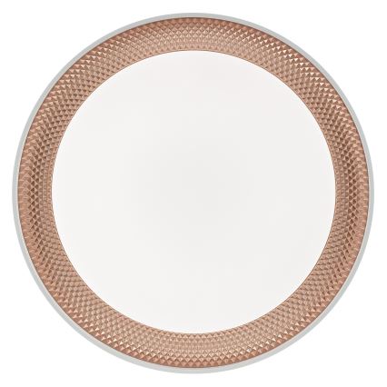 Brilliant - LED-dimbare plafondlamp WALDO LED/36W/230V 3000-6500K Ø 48,5 cm wit/roségoud + afstandsbediening