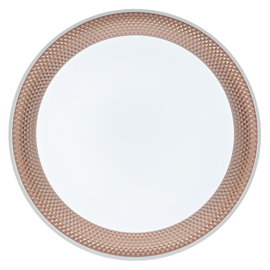Brilliant - LED-dimbare plafondlamp WALDO LED/36W/230V 3000-6500K Ø 48,5 cm wit/roségoud + afstandsbediening