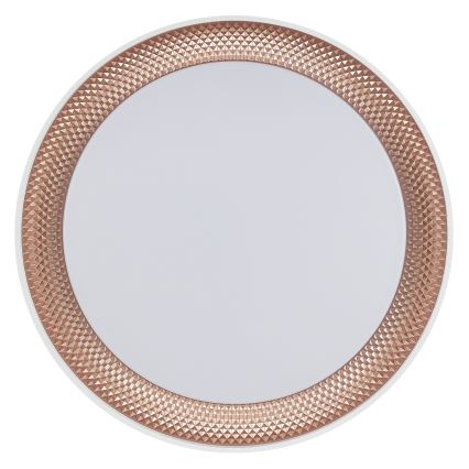 Brilliant - LED-dimbare plafondlamp WALDO LED/36W/230V 3000-6500K Ø 48,5 cm wit/roségoud + afstandsbediening