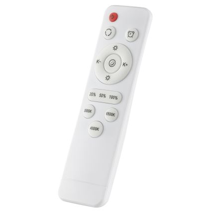 Brilliant - LED-dimbare plafondlamp WALDO LED/36W/230V 3000-6500K Ø 48,5 cm wit/roségoud + afstandsbediening
