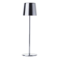 Brilliant - LED dimbare touch buitenlamp XAANA LED/4W/5V 3000/4000/6500K 2600 mAh IP44 glanzend chroom