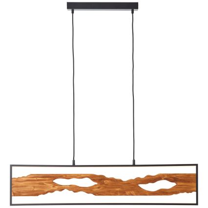 Brilliant - LED Hanglamp aan een koord CHAUMONT LED/20W/230V grenen - FSC gecertificeerd