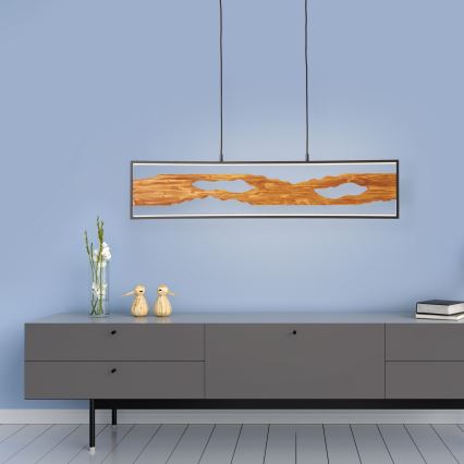 Brilliant - LED Hanglamp aan een koord CHAUMONT LED/20W/230V grenen