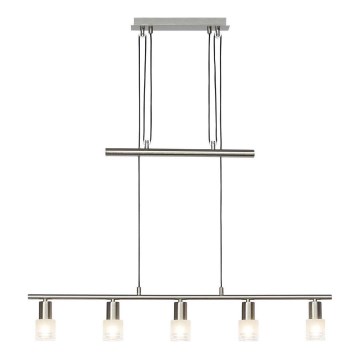 Brilliant - LED Hanglamp aan kabel LEA 5xE14/4W/230V