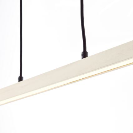 Brilliant - LED-kroonluchter aan kabel ARION LED/22W/230V grenen