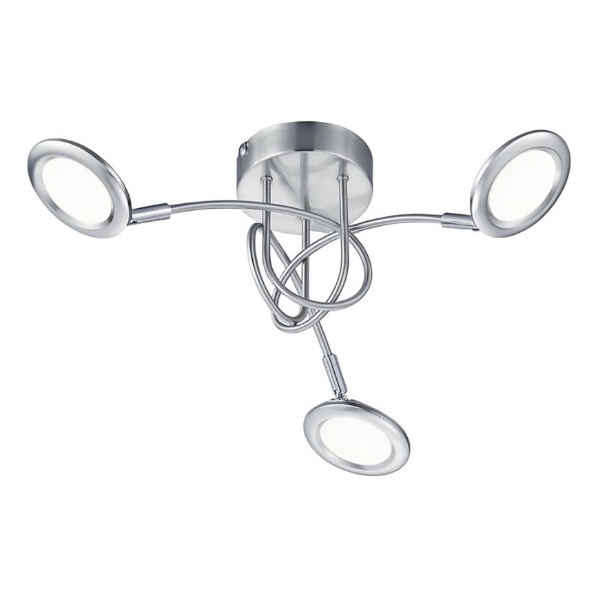 Brilliant - LED opbouwkroonluchter SESSION 3xLED/3,1W/230V 3000/4000/6500K mat chroom