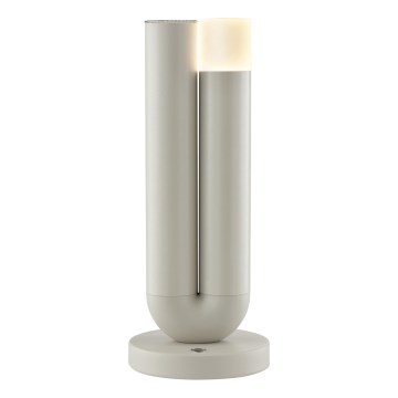 Brilliant - LED Oplaadbare dimbare buitentafellamp met aanraakbediening SAYU LED/2,5W/5V 2700K 2600 mAh IP44 grijs