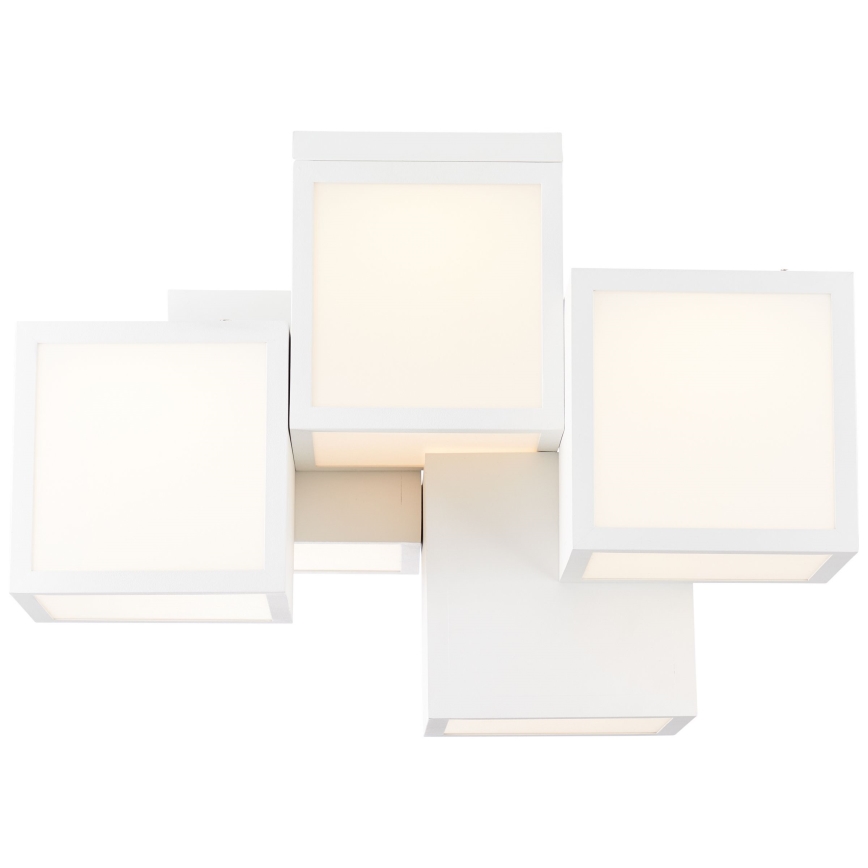 Brilliant - LED Plafondlamp CUBIX 5xLED/7,6W/230V 3000K wit