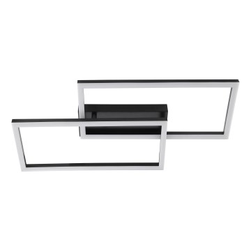 Brilliant - LED plafondlamp JORVIC LED/21W/230V 29x60 cm zwart