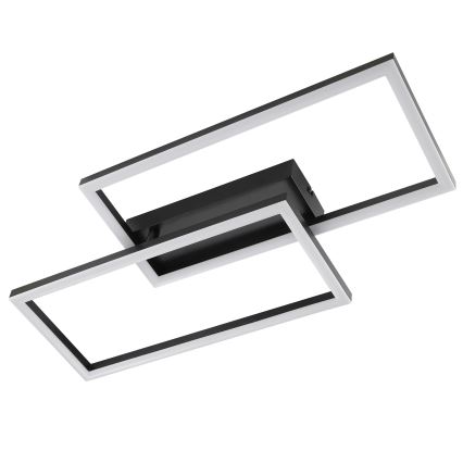 Brilliant - LED plafondlamp JORVIC LED/21W/230V 29x60 cm zwart