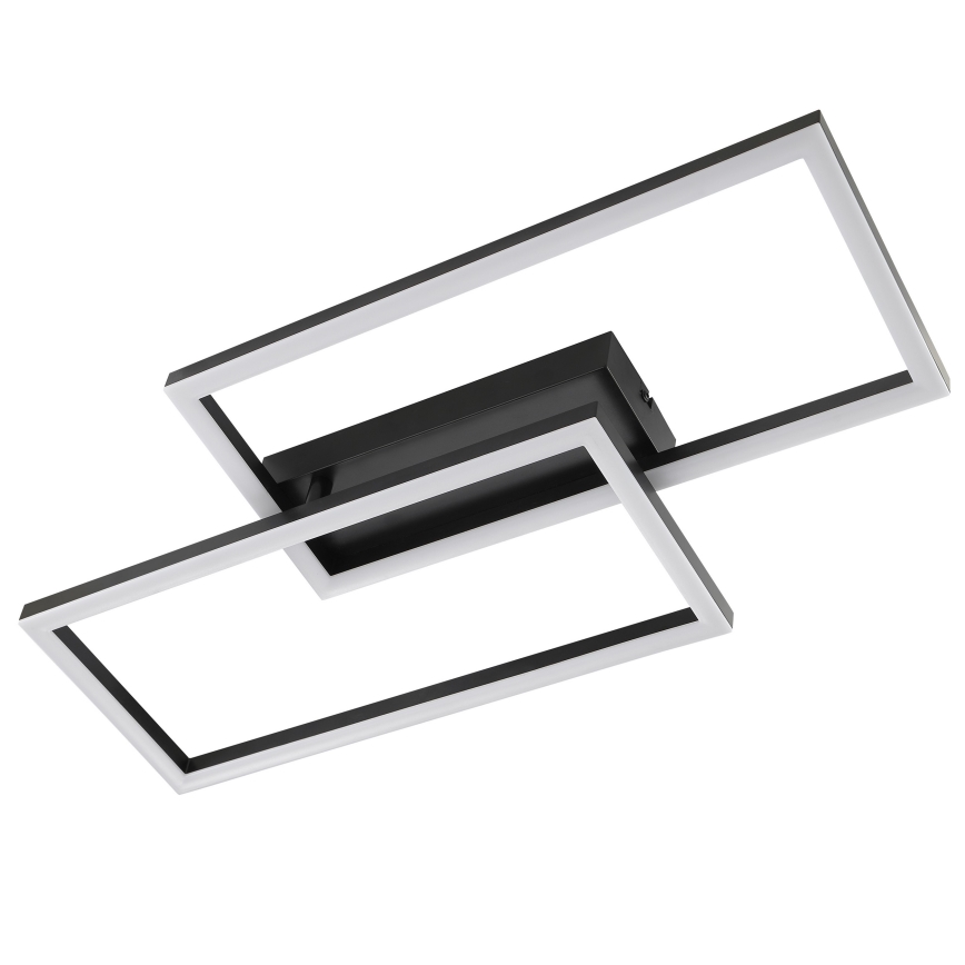 Brilliant - LED plafondlamp JORVIC LED/21W/230V 29x60 cm zwart