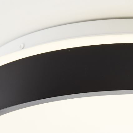 Brilliant - LED Plafondlamp KALMAR LED/26W/230V 3000K diameter 39 cm zwart