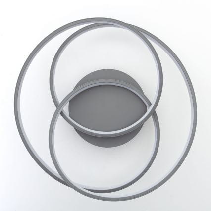 Brilliant - LED Plafondlamp LABYRINTH LED/40W/230V diameter 39,5 cm grijs